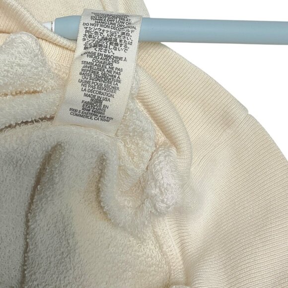 The GREAT. Blue Jays Graphic Sweatshirt Ivory Pullover Size 0 College Print - Picture 7 of 7